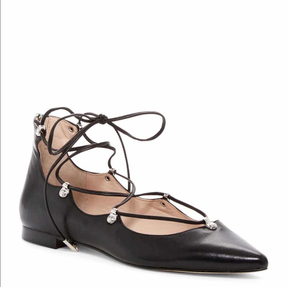 Marc Fisher lace up flats